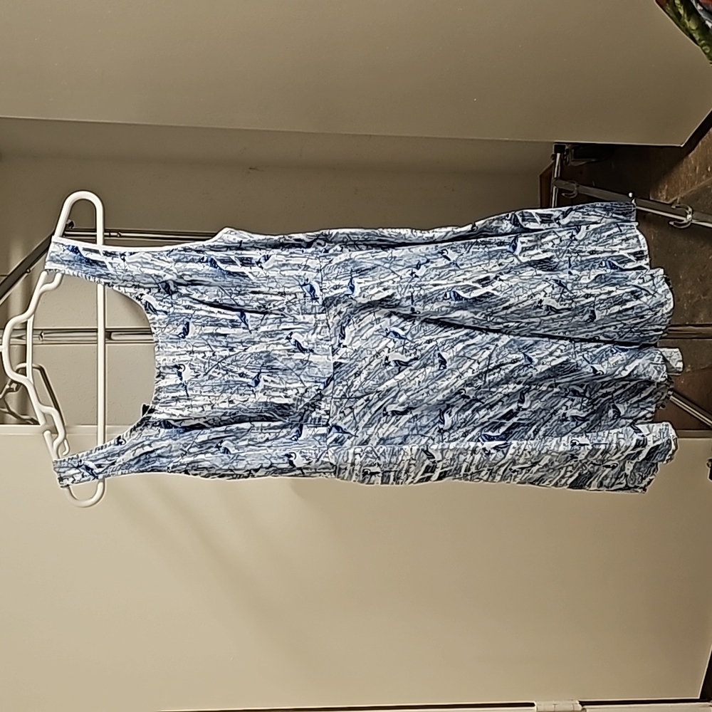 Modcloth Birds in trees Dress